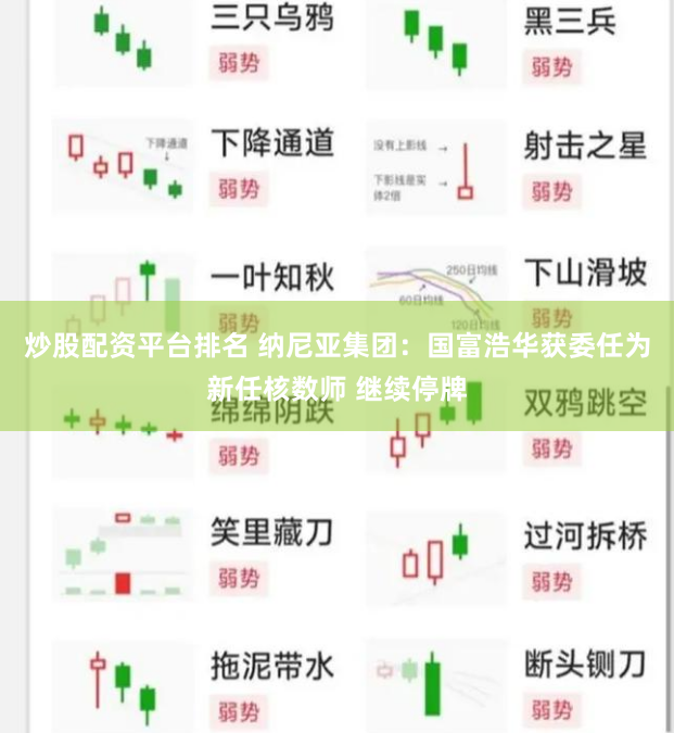 炒股配资平台排名 纳尼亚集团：国富浩华获委任为新任核数师 继续停牌